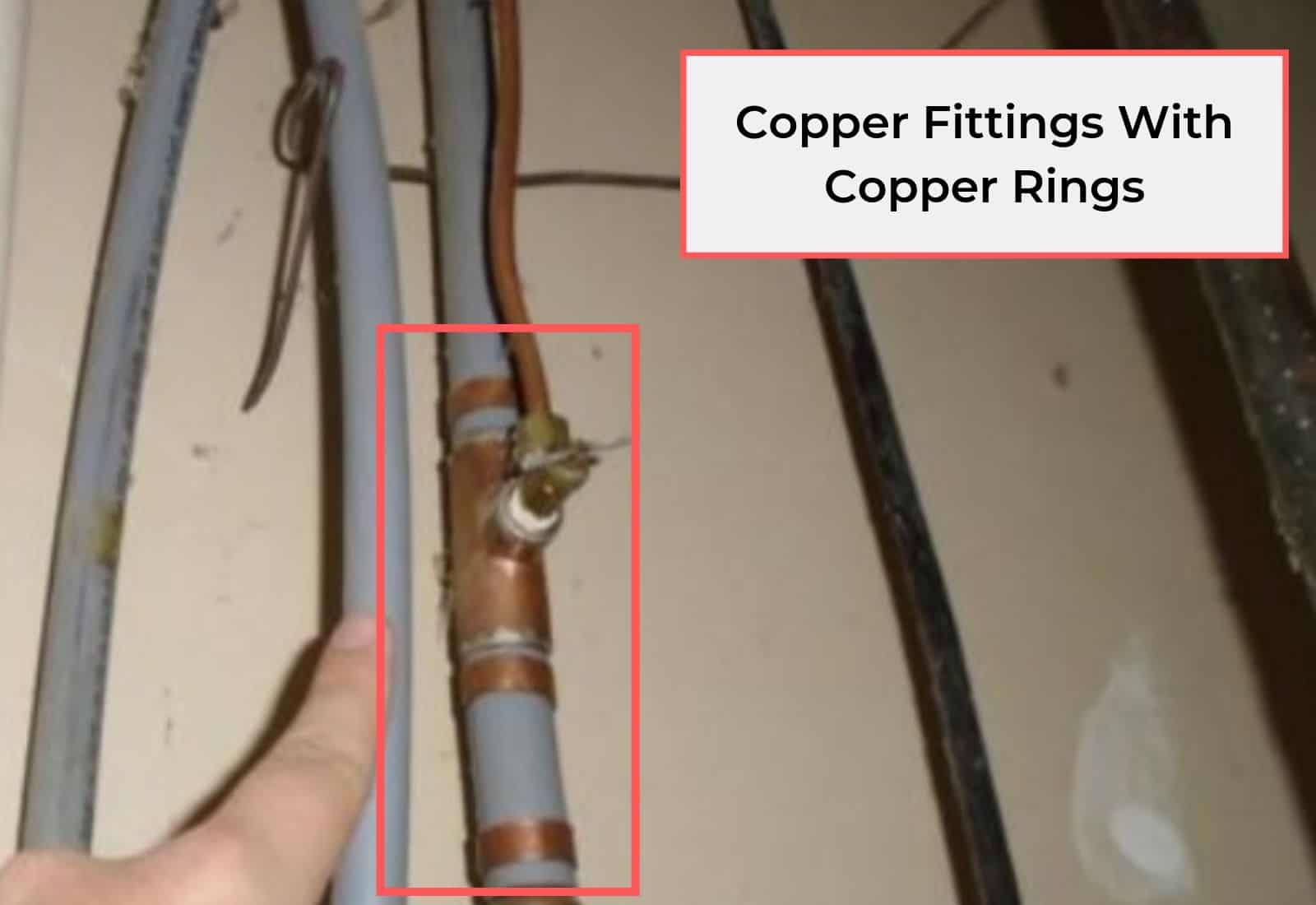 polybutylene pipe with copper fittings polybutylene pipe with copper fittings