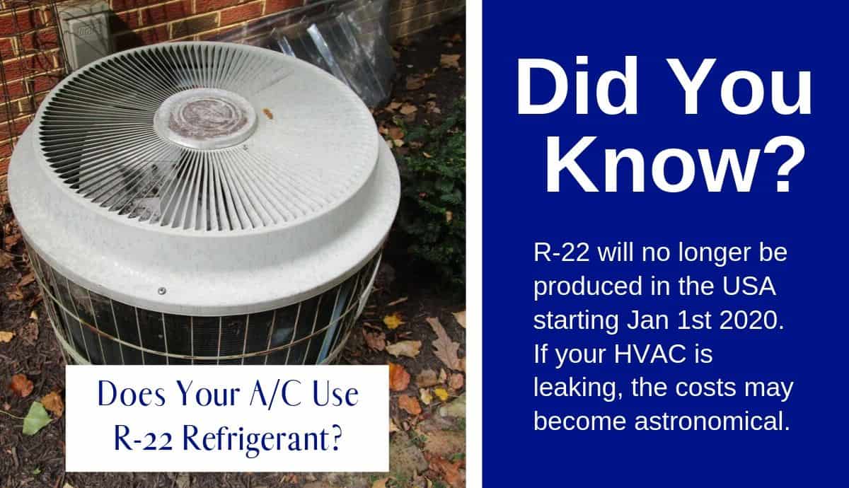 R-22 Refrigerant Leaks May Become Costly