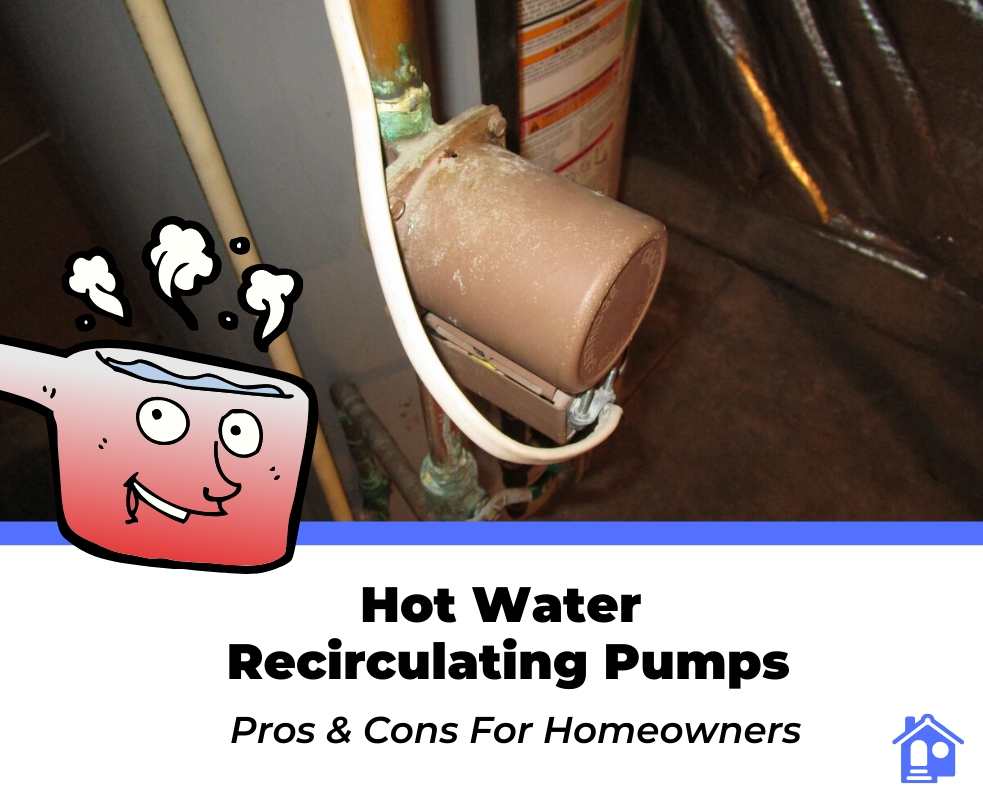 pros and cons of hot water recirculation pumps