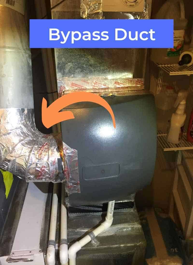 bypass whole house humidifier