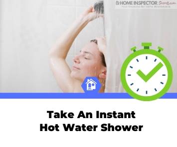 instant hot water shower