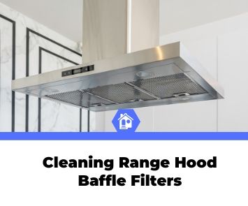 how to clean range hood baffle filters