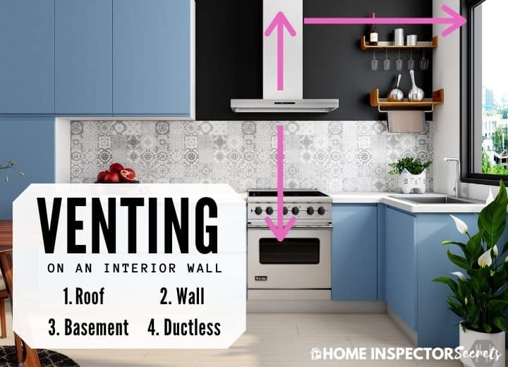 how to vent a range hood on interior wall (1)