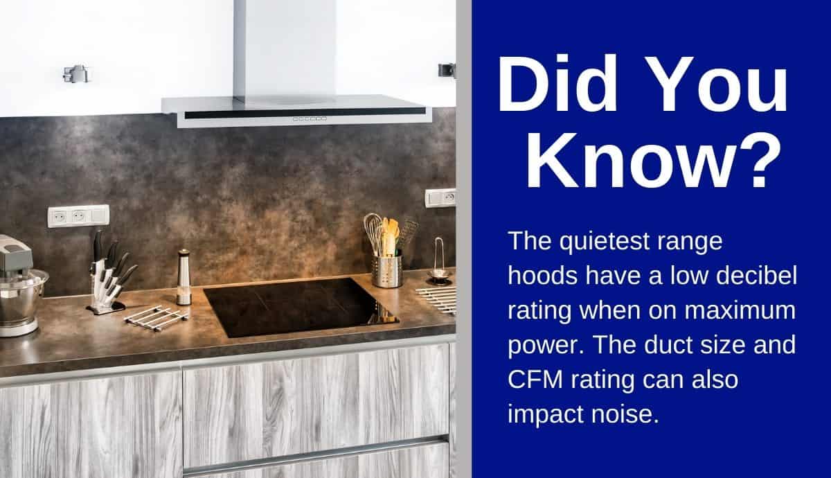 top best rated quietest quiet range hoods reviews