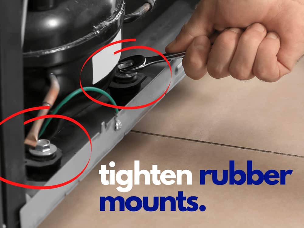 how to quiet a noisy refrigerator compressor (2)