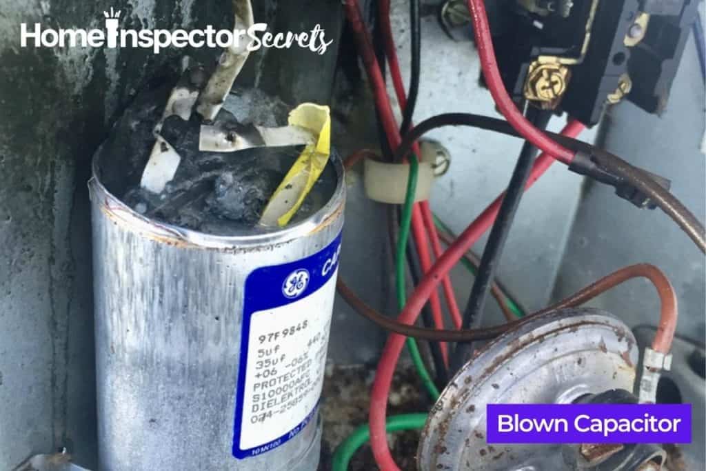 Blown Capacitor