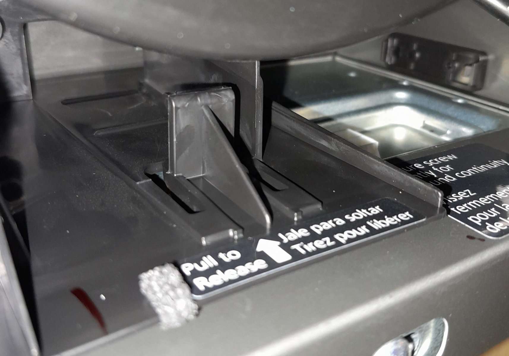 plastic hook panasonic whisperfit