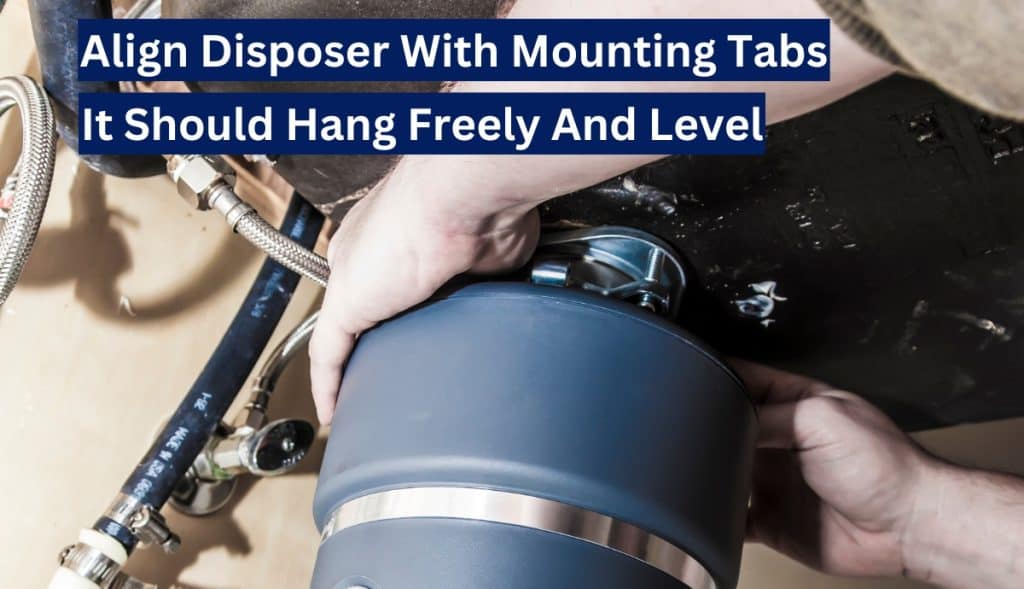 how to install food waste disposal