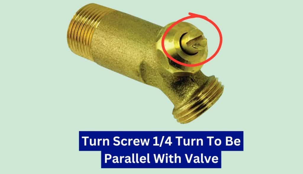 open drain valve