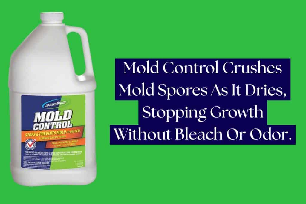 killing mold on wood using mold control by concrobium