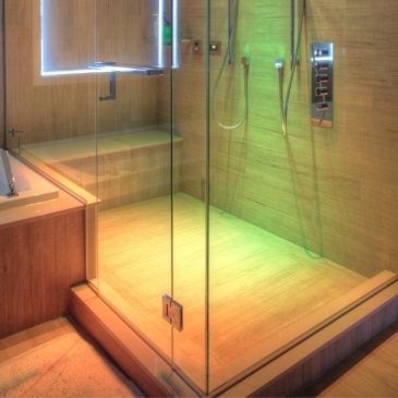 how to measure shower door size