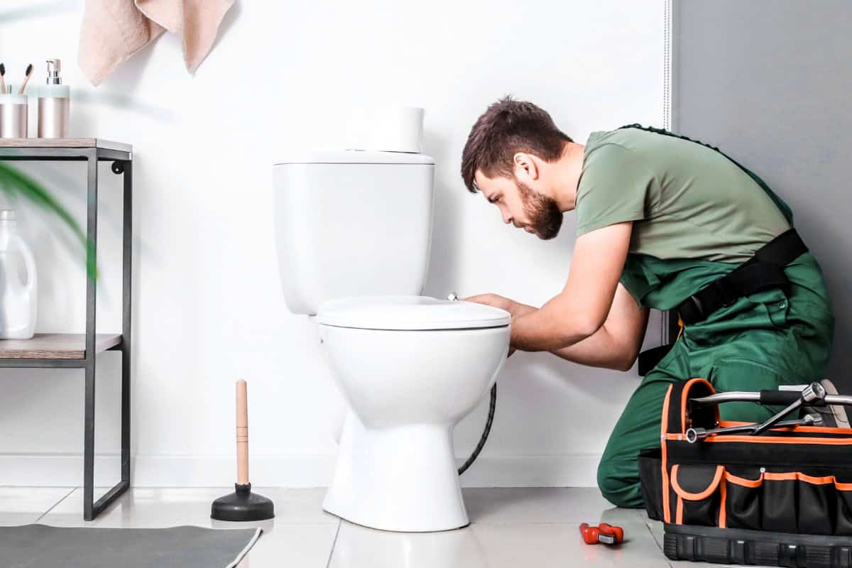 how to install replace toilet